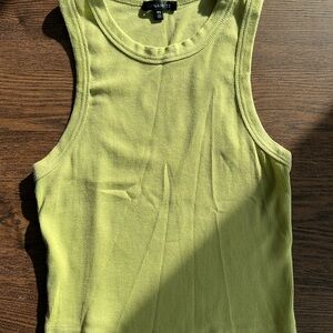 Dynamite Lime Green Tank Top